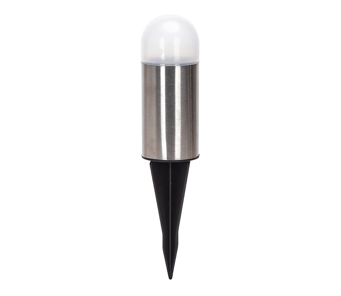 - LED Lampa solarna LED/0,006W/1,2V 20cm chrom 6500K IP44