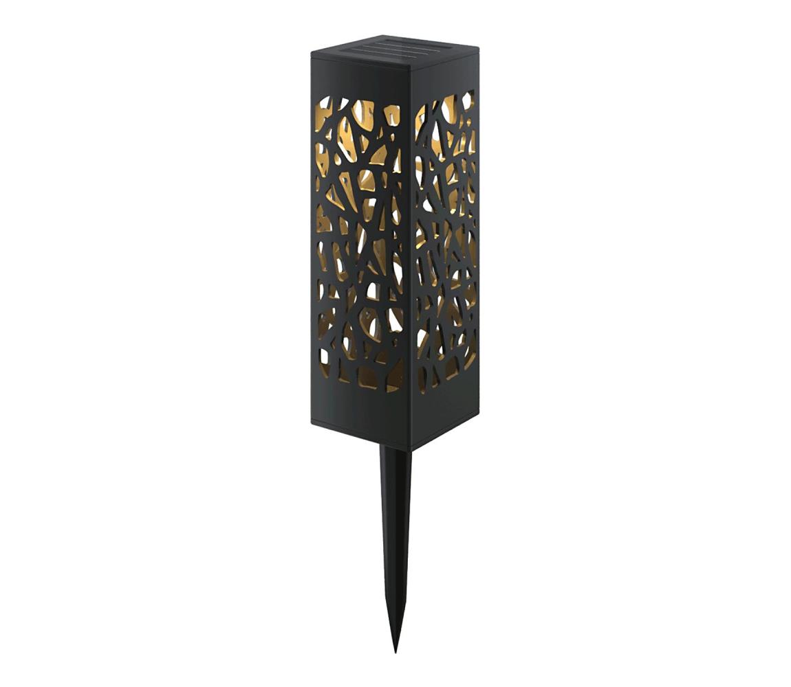 - LED Lampa solarna LED/0,006W/1,2V 28,5cm czarna 2700K IP44