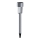Aigostar - LED Lampa solarna LED/0,006W/1,2V 29,5 cm 40 mAh matowy chrom 6500K IP44