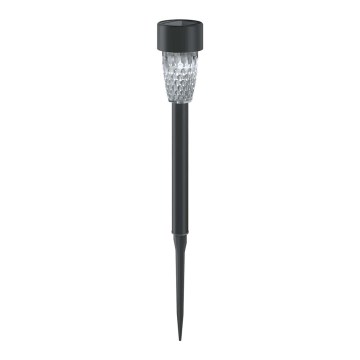 Aigostar - LED Lampa solarna LED/0,006W/1,2V 29,7 cm czarny 6500K IP44