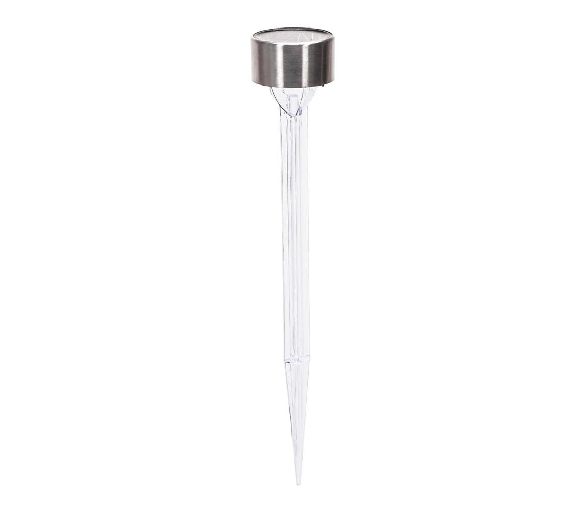 - LED Lampa solarna LED/0,006W/1,2V 32cm chrom 2700K IP44