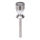 Aigostar - LED Lampa solarna LED/0,006W/1,2V 35,5cm matowy chrom 2700K IP44 100 mAh