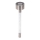 Aigostar - LED Lampa solarna LED/0,006W/1,2V 36,7cm matowy chrom 2700K 40 mAh IP44