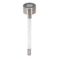 Aigostar - LED Lampa solarna LED/0,006W/1,2V 36,7cm matowy chrom 6500K IP44