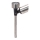 Aigostar - LED Lampa solarna LED/0,006W/1,2V 37,5cm matowy chrom 6500K IP44