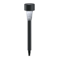 Aigostar - LED Lampa solarna LED/0,006W/1,2V 40 mAh 29,5 cm czarna 6500K IP44