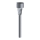 Aigostar - LED Lampa solarna LED/0,006W/1,2V 40 mAh 29,5 cm matowy chrom 6500K IP44