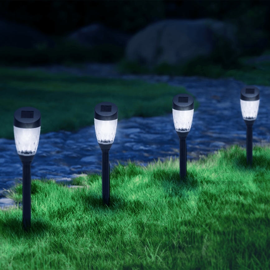 Aigostar - LED Lampa solarna LED/0,006W/1,2V 40mAh 6500K IP44 Gwiazda