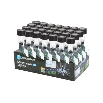 Aigostar - LED Lampa solarna LED/0,006W/1,2V 40mAh 6500K IP44