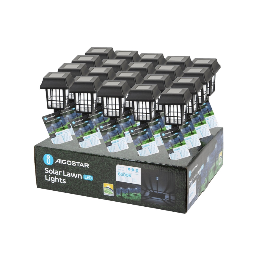 Aigostar - LED Lampa solarna LED/0,006W/1,2V 40mAh 6500K IP44