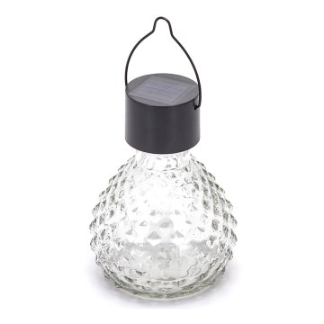 Aigostar - LED Lampa solarna LED/0,006W/1,2V czarna 100 mAh 2700K IP44