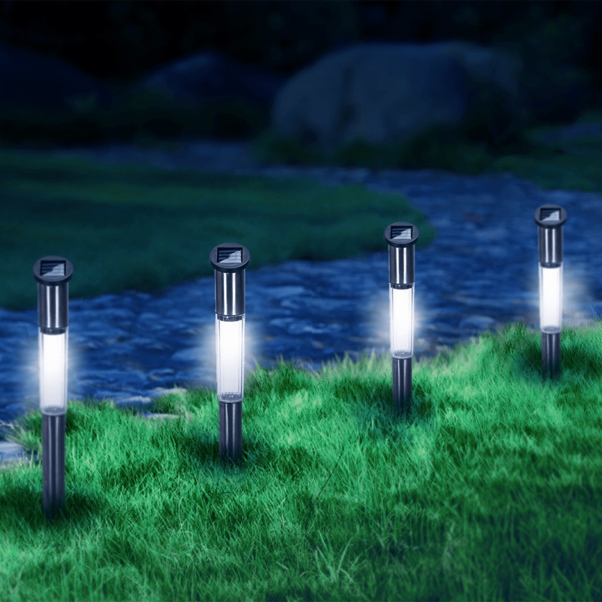 Aigostar - LED Lampa solarna LED/0,012W/1,2V 100 mAh 6500K IP44