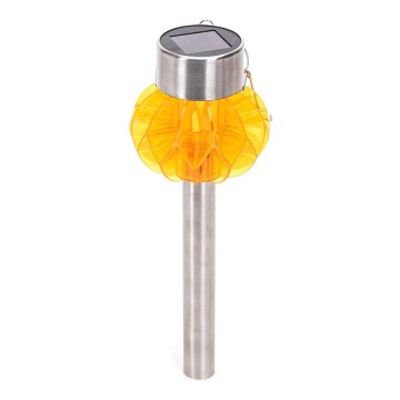 Aigostar - LED Lampa solarna LED/0,012W/1,2V 38,4cm 3000K IP44 pomarańczowy 100 mAh