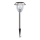 Aigostar - LED Lampa solarna LED/0,08W/2V 30,4 cm 200 mAh 6500K IP44 matowy chrom