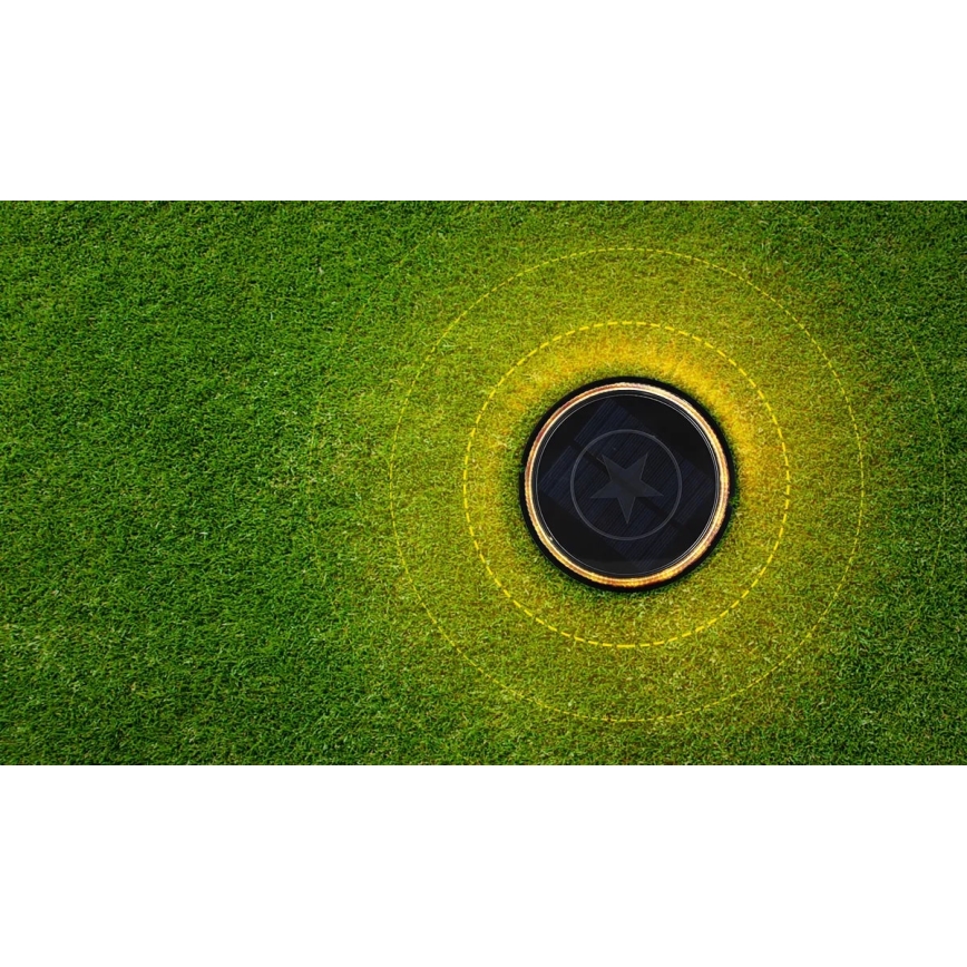 Aigostar - LED Lampa solarna LED/0,6W/5,5V 24,5 cm 500 mAh 3200K IP66 czarny