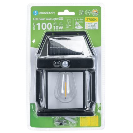 Aigostar - LED lampa solarna LED/10W/3,7V 800 mAh IP65