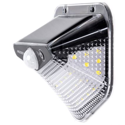 Aigostar - Solarna lampa LED z czujnikiem LED/3,7V 6500K 500 mAh IP65 czarna