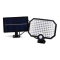 Aigostar - LED lampa solarna z czujnikiem ruchu LED/2,4W/3,7V 1800 mAh IP65