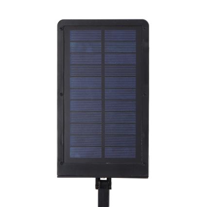 Aigostar - LED Solarna lampa uliczna z czujnikiem LED/3W/3,7V1800 mAh IP44 3000/4000/5000K + zdalne sterowanie