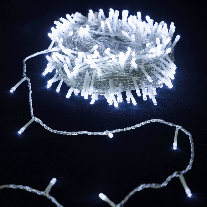 Aigostar - LED lampki świąteczne 30xLED/3xAA 3,3m zimnobiałe