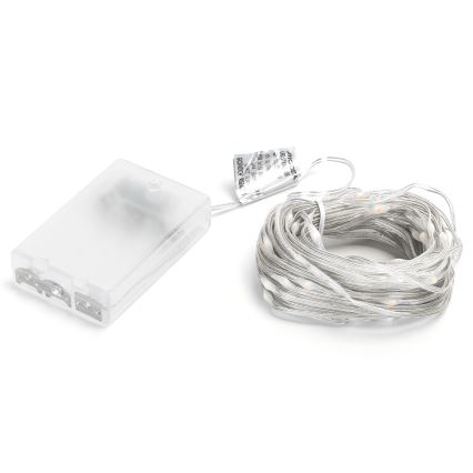 Aigostar - LED Łańcuch bozonarodzeniowy  100xLED/3xAA 10,3m wielobarwny