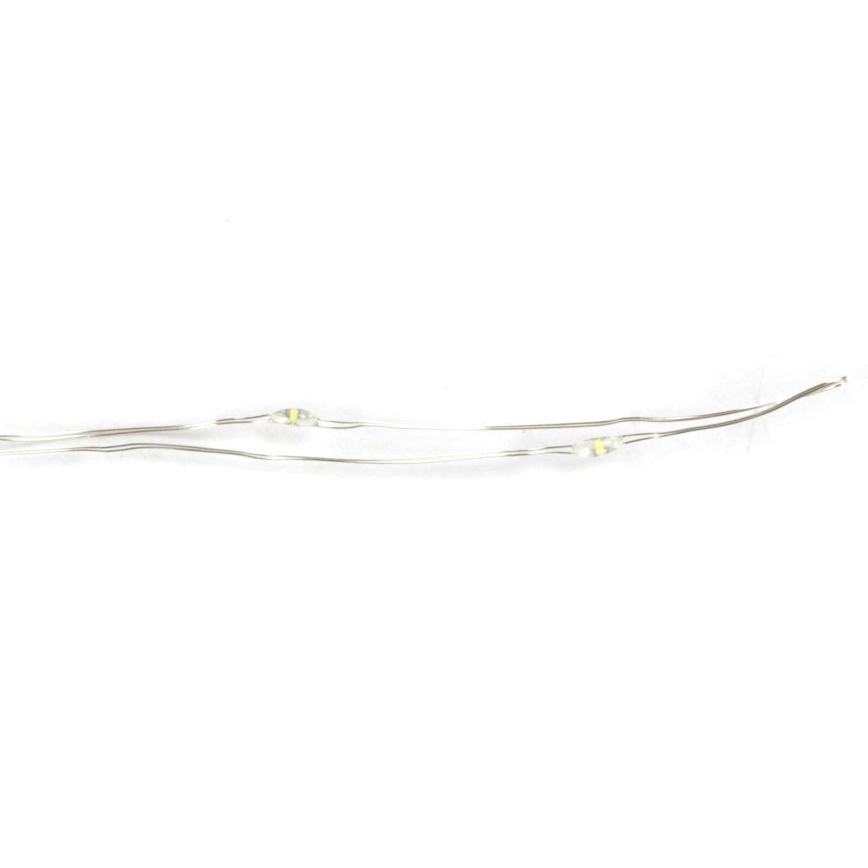Aigostar - LED Łańcuch bożonarodzeniowy 100xLED/3xAA 10,3m zimna biel