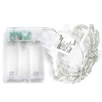 Aigostar - LED Łańcuch bożonarodzeniowy 20xLED/3xAA 3,3m drzewa