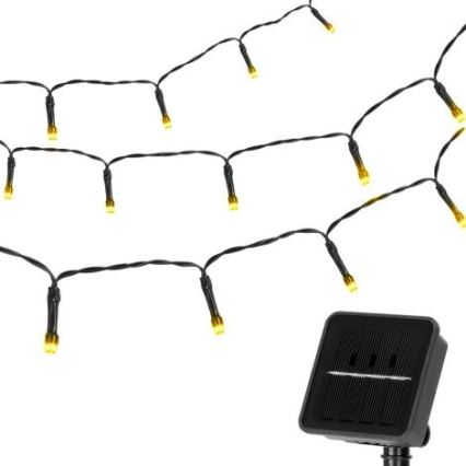 Aigostar - LED Łańcuch solarny 100xLED/12m 300 mAh IP65 ciepła biel