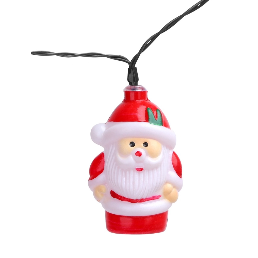 Aigostar - Solarny łańcuch LED 10xLED/3,8 m IP44 zimna biel 400 mAh