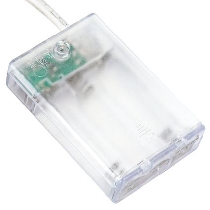 Aigostar - LED łańcuch świąteczny 100xLED/3xAA 10,3m zimna biel