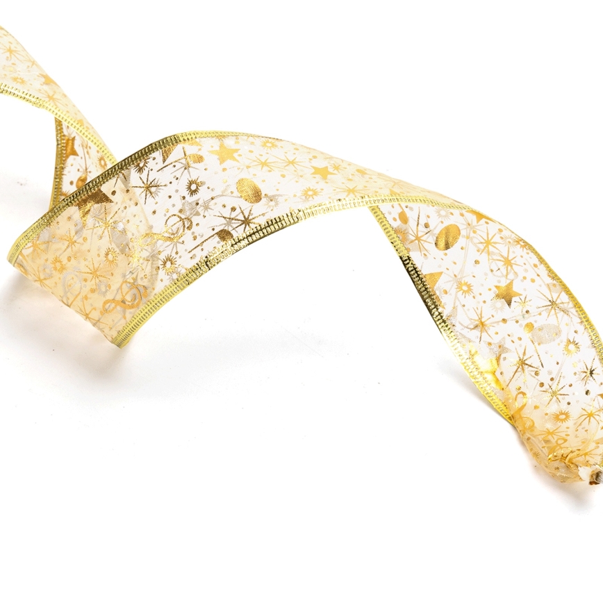 Aigostar - Lampki choinkowe LED 100xLED/3xAA, 10 m, ciepłe białe, złote