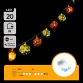 Aigostar - LED łańcuch świąteczny 20xLED/3xAA 2 m, ciepłe białe światło
