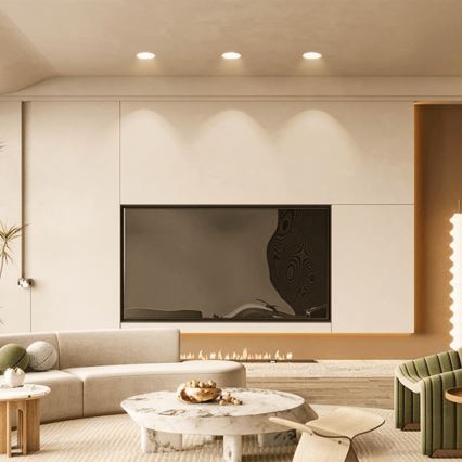 Aigostar - LED Łazienkowa oprawa wpuszczana LED/4,8W/230V 3000K biała IP65