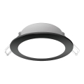 Aigostar - LED Łazienkowa oprawa wpuszczana LED/4,8W/230V 3000K czarna IP65