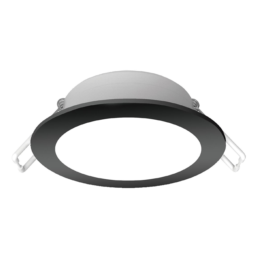 Aigostar - LED Łazienkowa oprawa wpuszczana LED/4,8W/230V 3000K czarna IP65