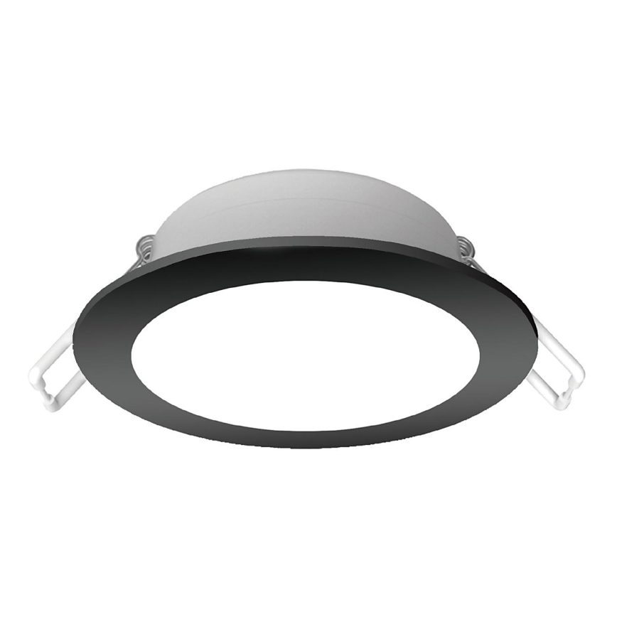 Aigostar - LED Łazienkowa oprawa wpuszczana LED/4,8W/230V 4000K czarna IP65
