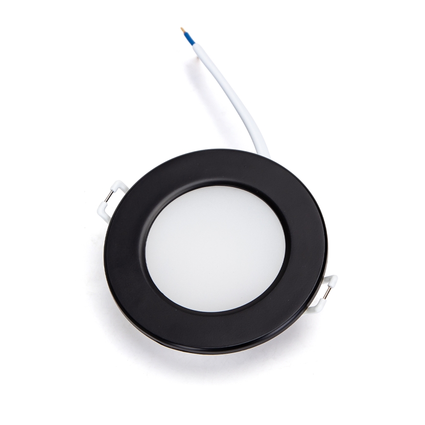 Aigostar - LED Łazienkowa oprawa wpuszczana LED/4,8W/230V 4000K czarna IP65