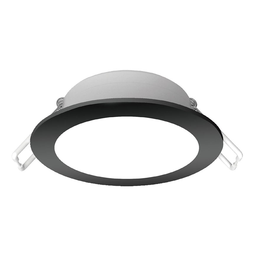 Aigostar - LED Łazienkowa oprawa wpuszczana LED/4,8W/230V 6500K czarna IP65