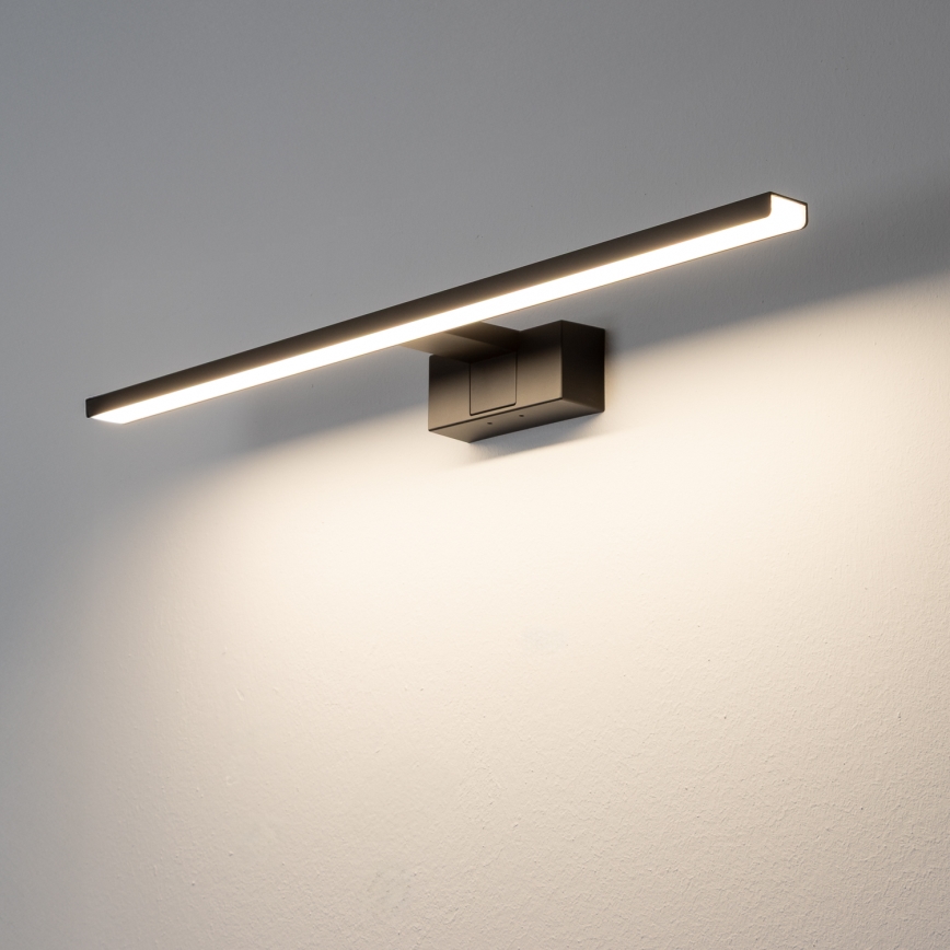 Aigostar - LED Łazienkowe oświetlenie lustra LED/12W/230V 4000K 60 cm IP44 czarne