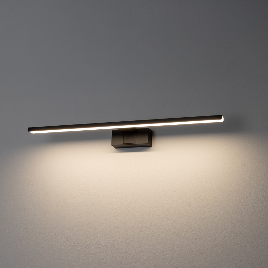 Aigostar - LED Łazienkowe oświetlenie lustra LED/12W/230V 4000K 60 cm IP44 czarne