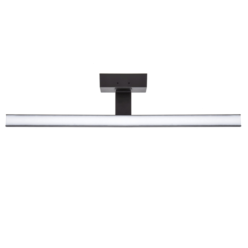 Aigostar - LED Łazienkowe oświetlenie lustra LED/12W/230V 4000K 60 cm IP44 czarne