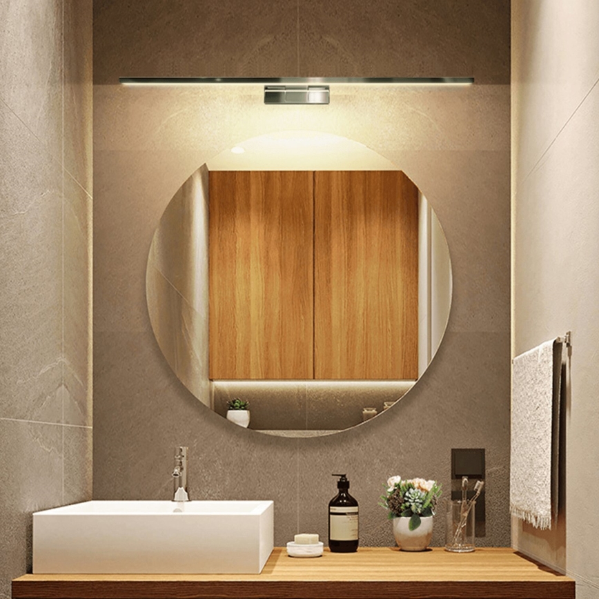 Aigostar - LED Łazienkowe oświetlenie lustra LED/12W/230V 4000K 60cm IP44 aluminium