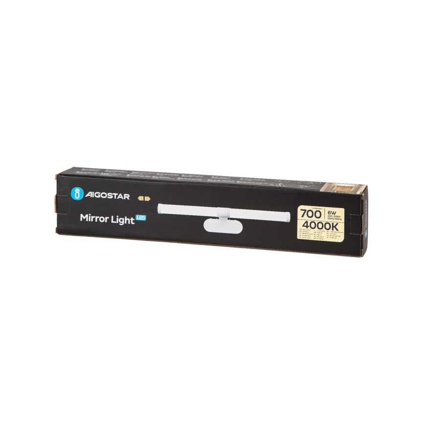 Aigostar - LED Łazienkowe oświetlenie lustra LED/6W/230V 4000K 40cm IP44