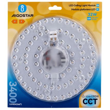 Aigostar - LED Magnetyczny moduł LED/32W/230V 3000/4000/6500K
