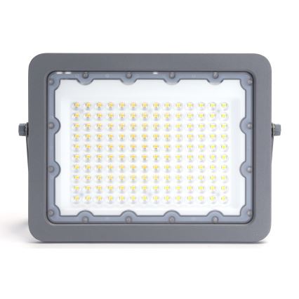 Aigostar - LED Naświetlacz LED/100W/230V szary 4000K IP65