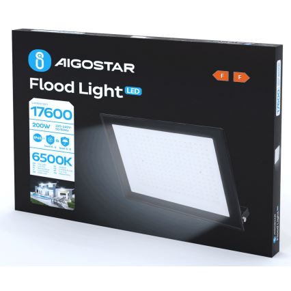 Aigostar - LED Naświetlacz LED/200W/230V 6500K IP65