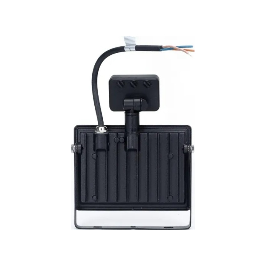 Aigostar - LED Naświetlacz z czujnikiem LED/50W/230V 4000K IP65 czarny