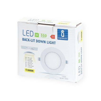 Aigostar - LED Oprawa wpuszczana LED/4W/230V 3000K śr. 9,8 cm biały