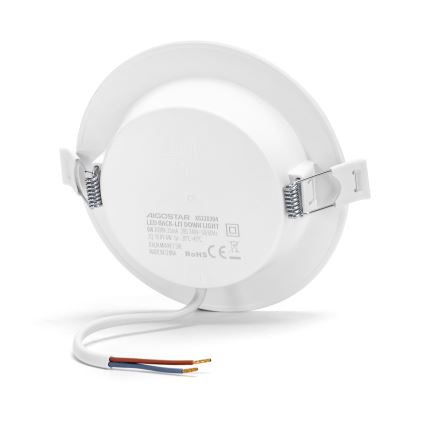 Aigostar - LED Oprawa wpuszczana LED/6W/230V 3000K śr. 11,8 cm biały