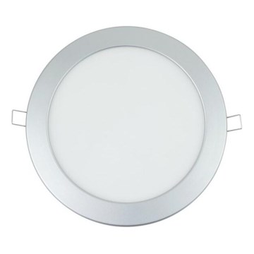 Aigostar - LED Oprawa wpuszczana ULTRATHIN LED/20W/230V 3000K matowy chrom